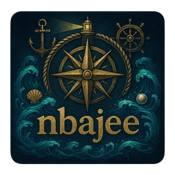 nbajee ফুটার লোগো